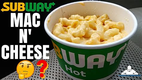 Subway® Mac N Cheese Review Yes This Is Real 🧀😟 Youtube
