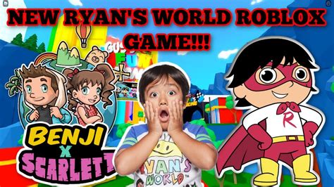 Playing New Ryans World Roblox Game Ryans World Ryans Toy Review