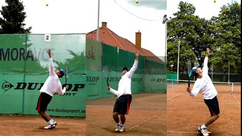 Who is the best tennis coach in slow motion? Tennis serve - Slow motion - Maroš Horný - YouTube