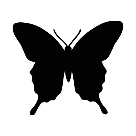 Butterfly Silhouette At Getdrawings Free Download