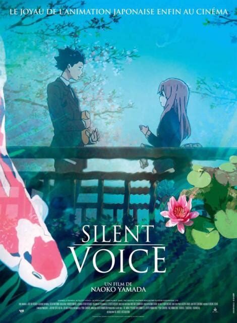 Poster Folded 47 316x63in Silent Voice 2018 Naoko Yamada Anime