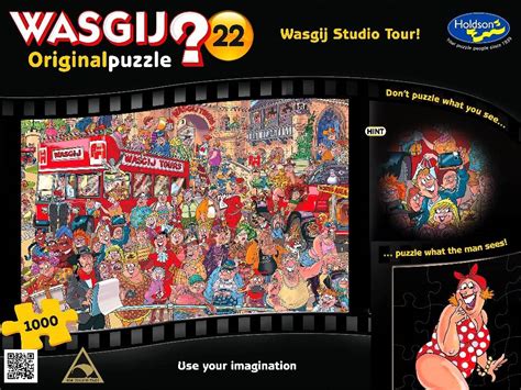 Wasgij 22 Studio Tour Original Jigsaw Puzzle 1000 Piece