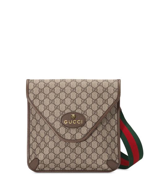 Shop Gucci Neo Vintage Gg Medium Messenger Bag With Express Delivery