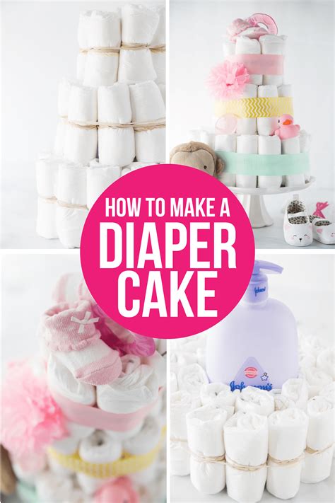 Diy Diaper Cake Tutorial Do It Yourself
