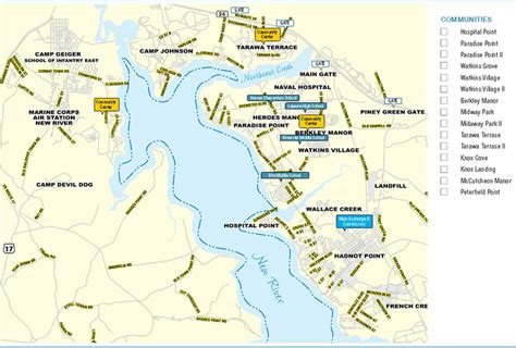 Camp Lejeune Map With Building Numbers Maping Resources Vrogue