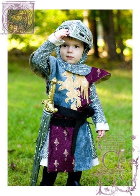 A Cute Knight Costume For Kids Knight Costume For