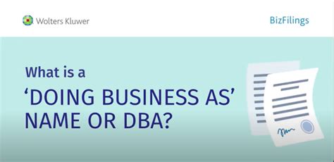 What Is Dba And When To File One For Your Business Wolters Kluwer