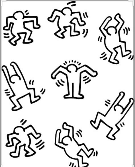 Keith Haring Figuren Keith Haring Art Keith Haring Haring Art