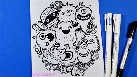 Image Result For Doodle Monster Doodle Art Drawing Do
