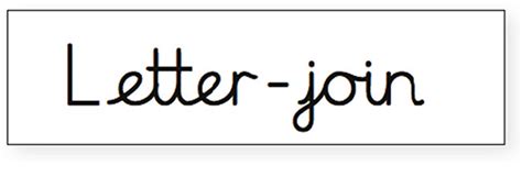 This handwriting font is available in two styles: Letter-join Worksheets
