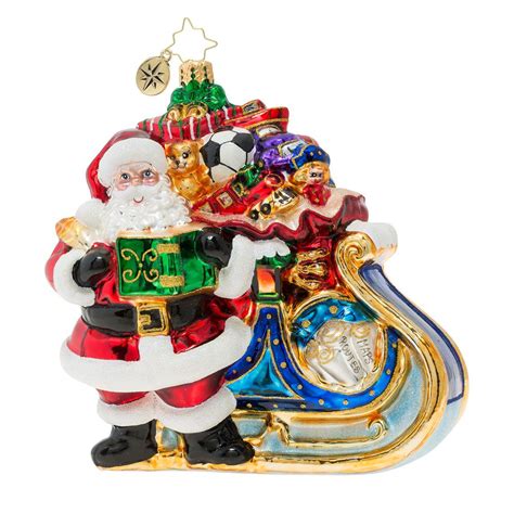 Christopher Radko Ornaments Delivery On Its Way Ornament 1019902