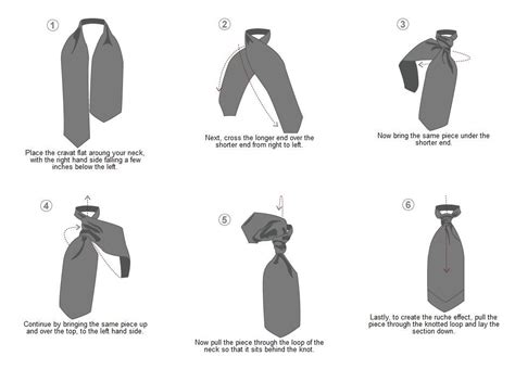 How To Tie A Cravat Follow These 6 Easy Steps Cravat
