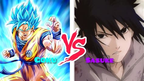 Goku Vs Sasuke Full Fight Gameplay Youtube