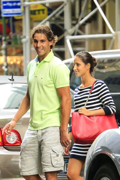 Rafa and girlfriend Maria Francisca Perello enjoy NYC before the US
