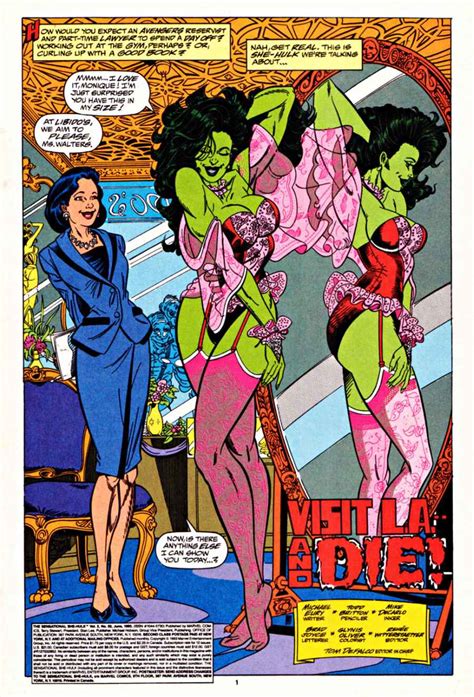 Read Online The Sensational She Hulk Comic Issue 52