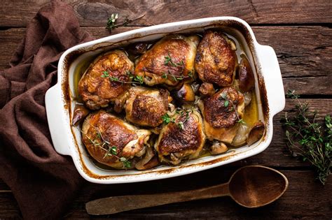 You can serve your baked bbq boneless chicken thighs with some salad to create a sumptuous meal for the family. Baked Chicken Thighs | Nutritional Wisdom