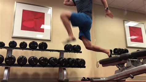 Bulgarian Split Squat Jumps Bodyweight Youtube