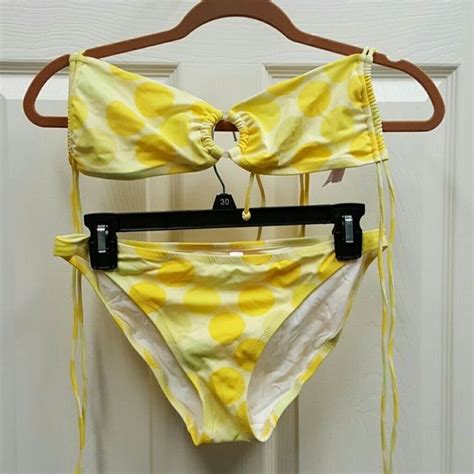 Yellow Polka Dot Bikini Yellow Polka Dot Bikini Polka Dot Bikini