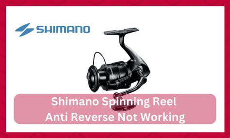 Fixes For Shimano Spinning Reel Anti Reverse Not Working Funcfish