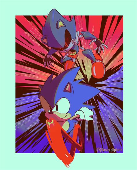 Sonic And Metal Sonic Sonic The Hedgehog Wallpaper 44487669