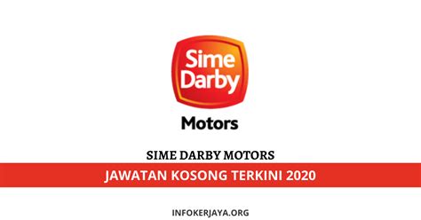 Jawatan kosong sime darby plantation berhda (sime darby), untuk kali ini sime darby menerusi laman sesawang pencari kerja malaysia jobstreet.com.my telah mengeluarkan hebahan iklan jawatan kosong untuk tahun 2019 ,tawaran ini dibuka kepada anda. Jawatan Kosong Sime Darby Motor • Jawatan Kosong Terkini