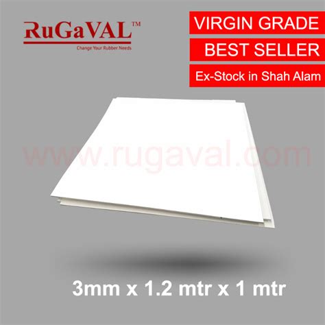 Ptfe Teflon Sheet White Plate Film Virgin Type Premium Grade