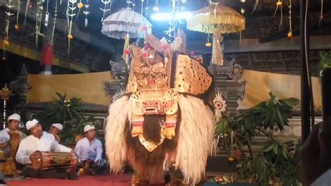 Barong Dance Bali Youtube