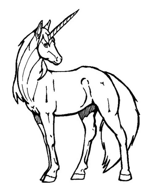 Disegno di unicorno adorabile da colorare disegni da. Unicorno 2, Disegni per bambini da colorare
