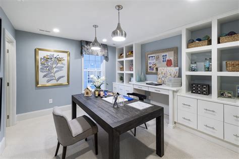 The stone buffet counter doubles as a durable workspace while a tall swivel chair can be used as a crafting chair or extra dining room seating. Complete Guide to Designing a Craft Room | Build Beautiful