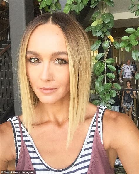 sharni vinson shows off her slender frame in a bikini in throwback photo daily mail online
