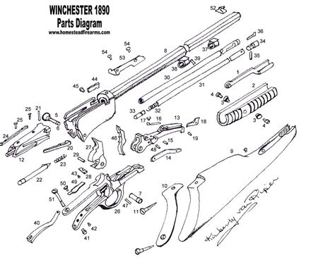 Winchester Model 37 Schematic