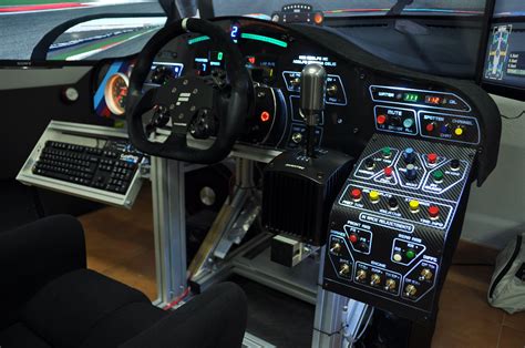 Most expensive gaming chair desk puter with attached.  IMG in 2019 | Flight simulator cockpit, Racing ...