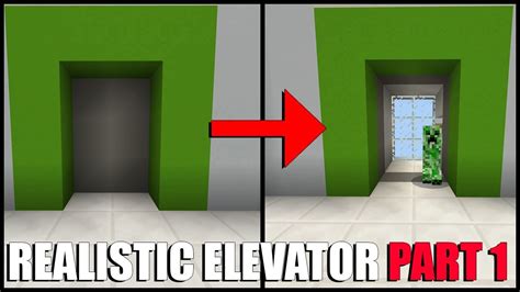 How To Make A Multi Floor Elevator In Minecraft Part 1 Command Block Youtube