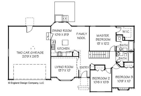Simple One Story House Plans Storey Home Floor Plan Jhmrad 56959
