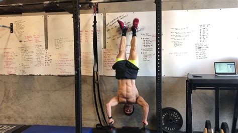 Kettlebell Strict Handstand Push Up Youtube