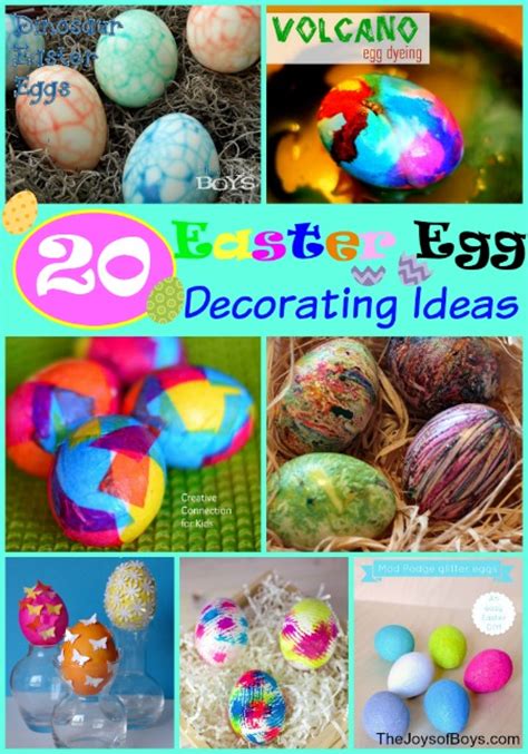 20 Fun Ways To Decorate Easter Eggs With Kids