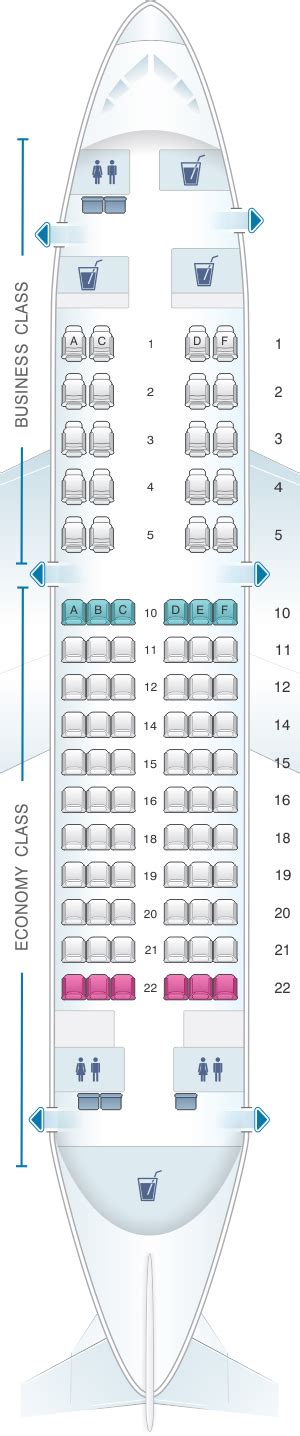 Seat Map Lufthansa Boeing B737 700 Seatmaestro