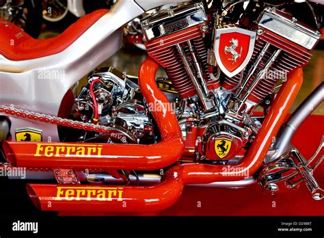 Ferrari Motorcycle World S Only Ferrari Motorbike Sold For 85k In