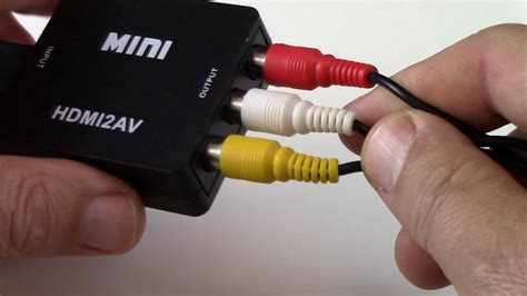 How to Convert HDMI to RCA - YouTube