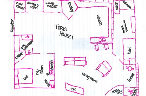 Tori Janssons Journal Four Draw A Map Of Your House