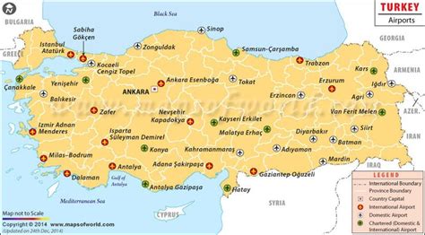 Detailed Map Of Turkey Cities