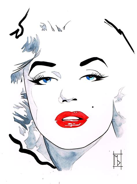 Michelle Deleckis Art Studio Marilyn Monroe Art Koi Art Black And