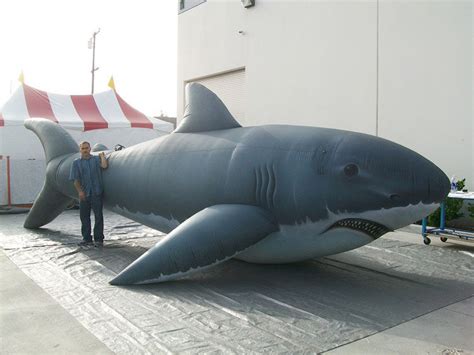 Giant Inflatable Great White Shark
