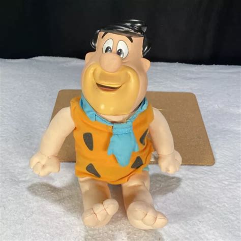 Vintage Fred Flintstone Doll 1993 Hanna Barbera Mattel Arcotoys