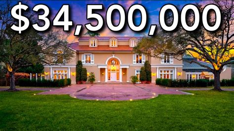 Top 10 Most Expensive River Oaks Houston Mansions Youtube