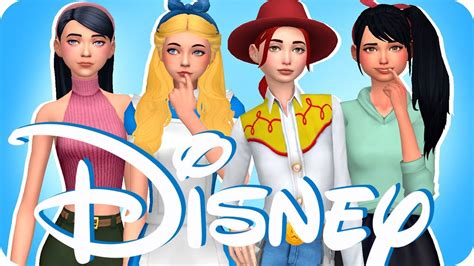 Sims 4 Disney Characters