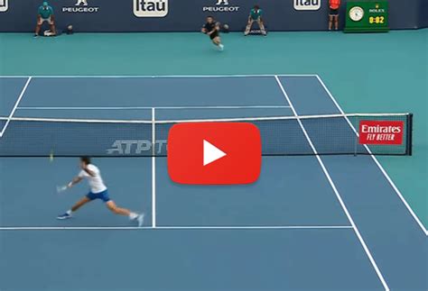 Novak Djokovic Vs Roberto Bautista Agut Miami Open Highlights Tennis Tonic News