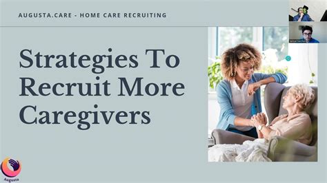 Caregiver Recruitment Strategies Owners Corner Replay Timestamped