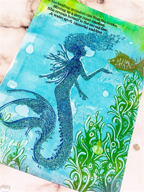 Lavinia Mermaid Journal Page Strangely Creative