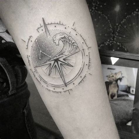 Blackwork Inspiration Inkstinct Compass Tattoo Tattoos Fine Line